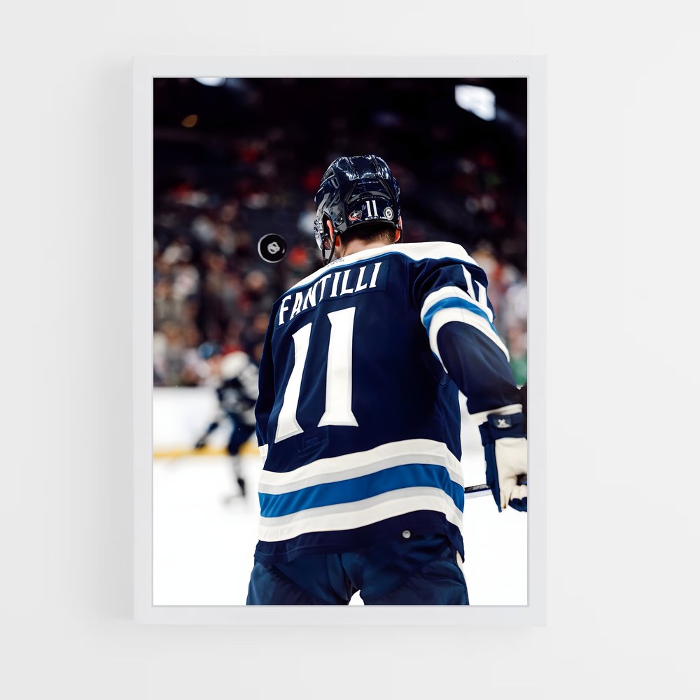 Poster L'Esprit des Jackets – affiche Hockey sur glace (vue 3)